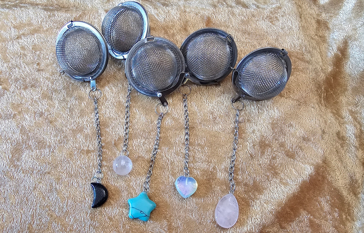 Gemstone Tea Strainer