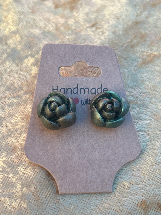 Succulent earrings