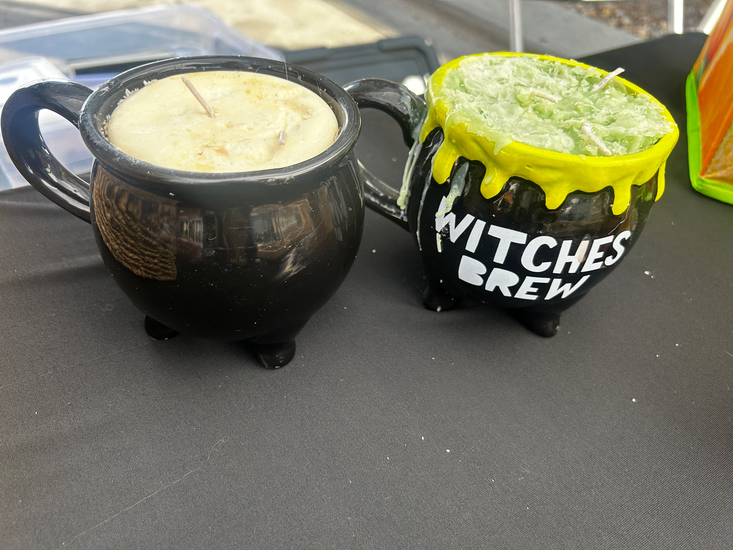 Witches brew candle