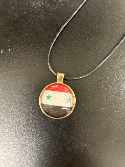 World Flag Necklaces