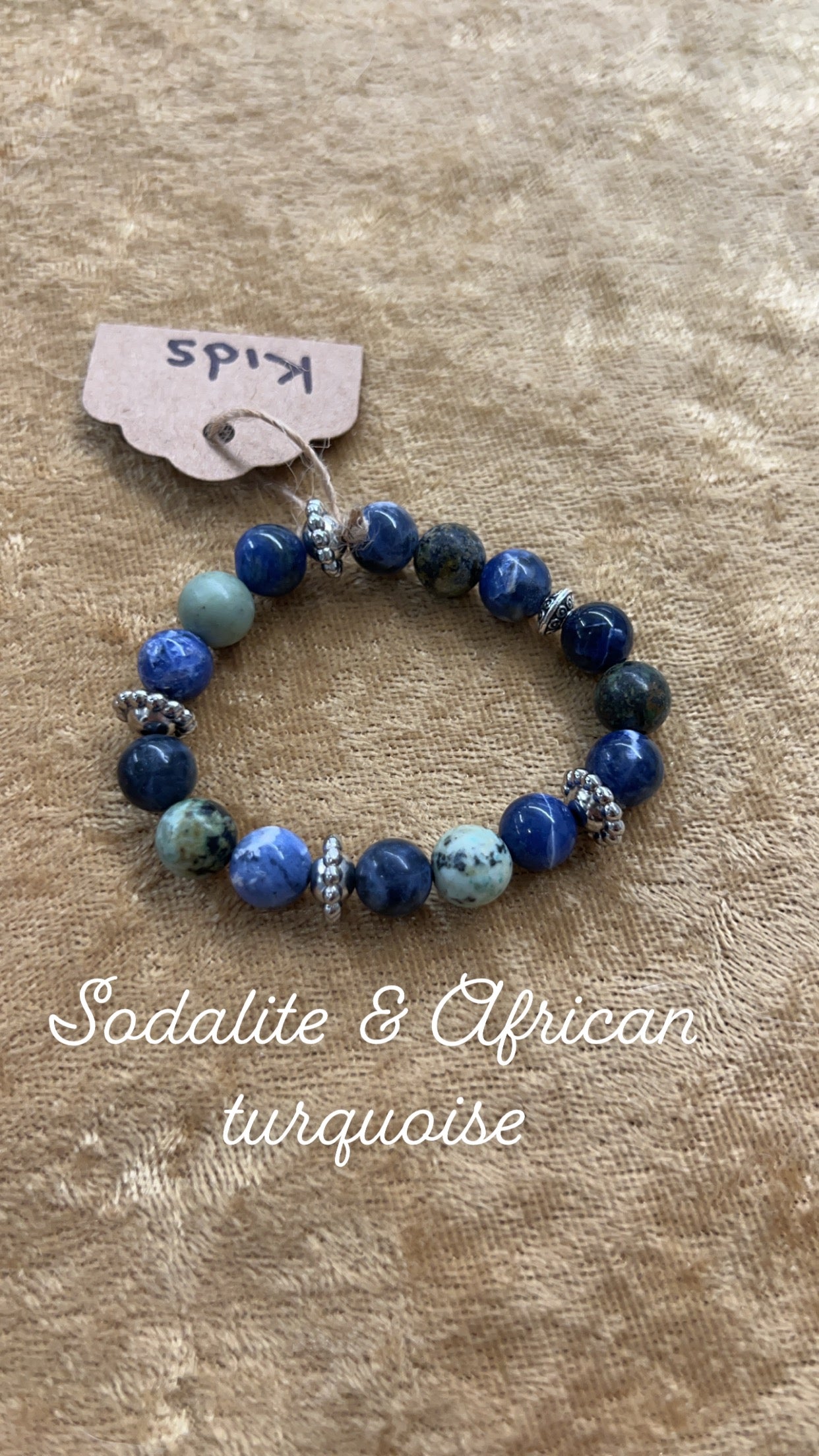 Children's Stretch Bracelet [Natural Stone]