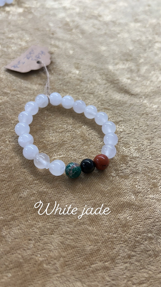 Children's Stretch Bracelet [Natural Stone]