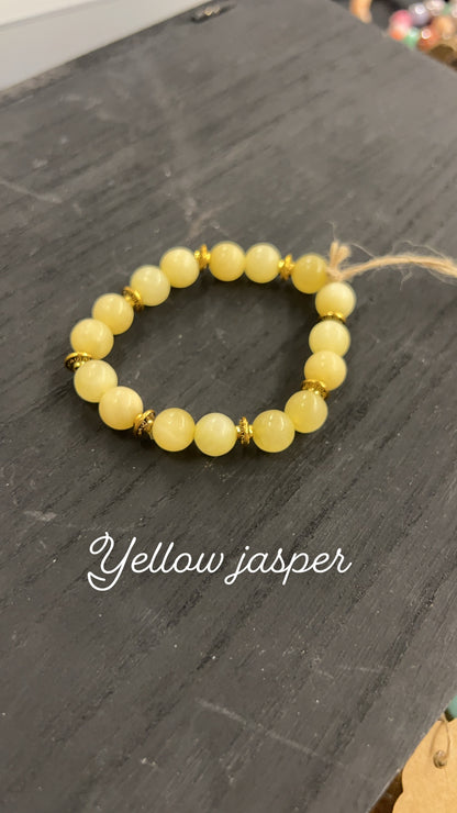 Children's Stretch Bracelet [Natural Stone]